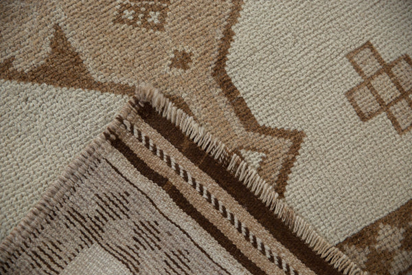 3x13.5 Vintage Distressed Kurd Rug Runner // ONH Item 10154 Image 8