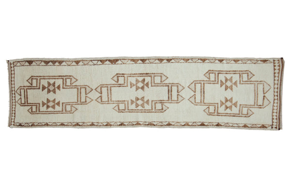 3x12 Vintage Distressed Kurd Rug Runner // ONH Item 10157