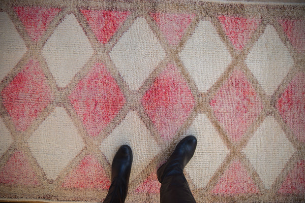 3.5x12.5 Vintage Distressed Kurd Rug Runner // ONH Item 10159 Image 1