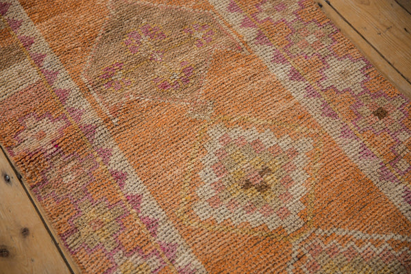2.5x14 Vintage Distressed Oushak Rug Runner // ONH Item 10163 Image 6