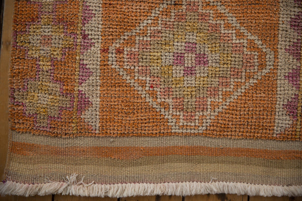 2.5x14 Vintage Distressed Oushak Rug Runner // ONH Item 10163 Image 7