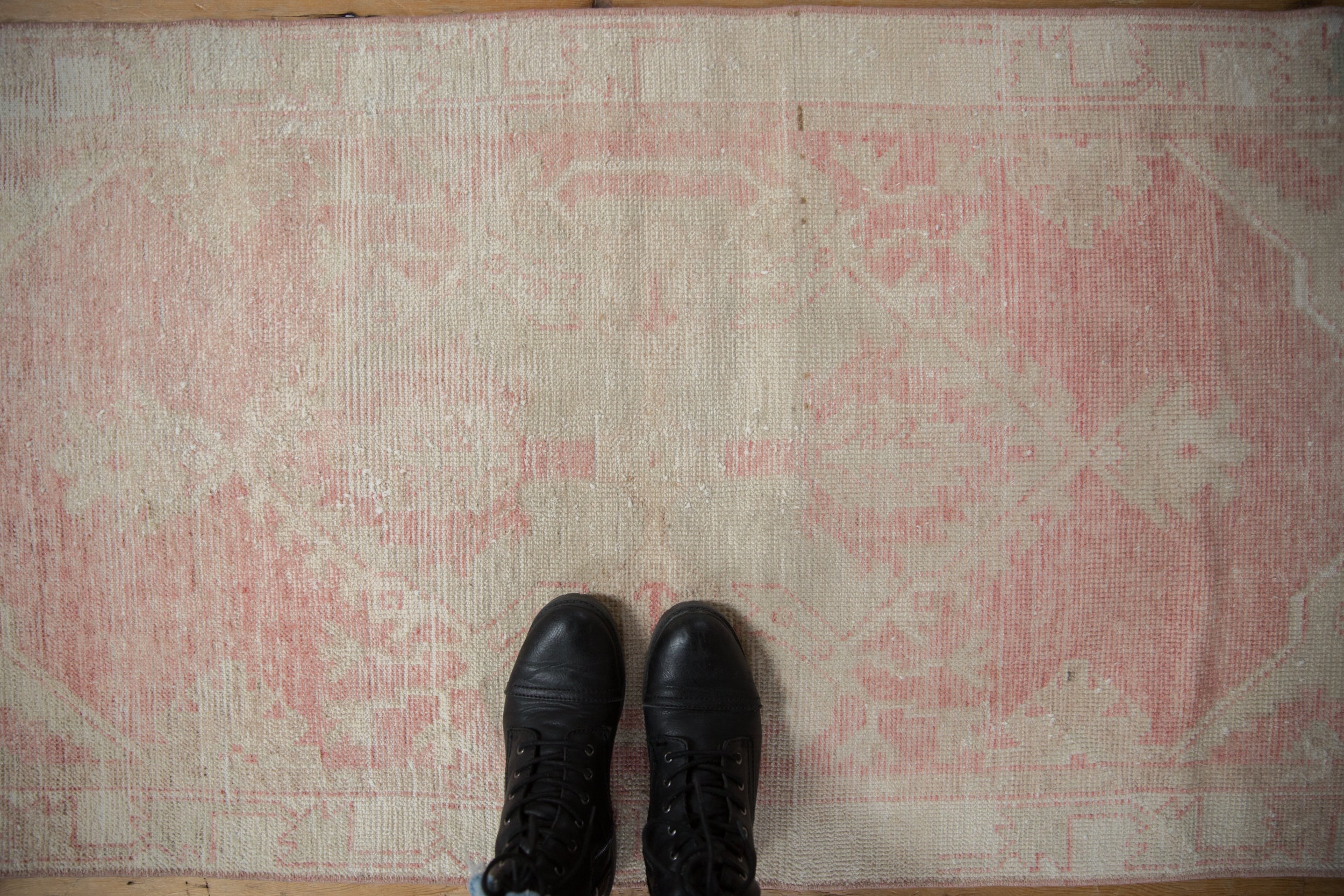 2.5x5.5 Vintage Distressed Oushak Rug Runner // ONH Item 10165 Image 1