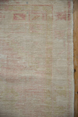 2.5x5 Vintage Distressed Oushak Rug Runner // ONH Item 10169 Image 3