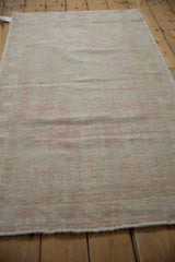 2.5x5 Vintage Distressed Oushak Rug Runner // ONH Item 10169 Image 4