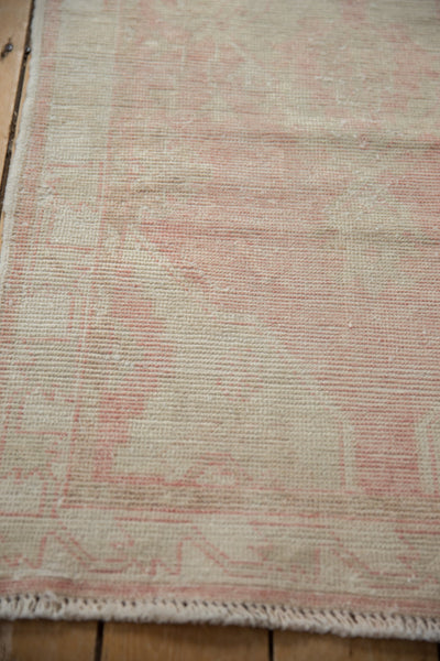 2.5x5.5 Vintage Distressed Oushak Rug Runner // ONH Item 10174 Image 4