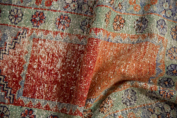 2.5x3.5 Vintage Distressed Oushak Rug // ONH Item 10175 Image 6