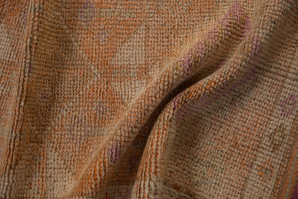 2.5x12 Vintage Distressed Oushak Rug Runner // ONH Item 10182 Image 6