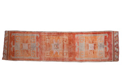 3x12 Vintage Distressed Oushak Rug Runner // ONH Item 10184