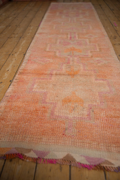 2.5x10.5 Vintage Distressed Oushak Rug Runner // ONH Item 10191 Image 5