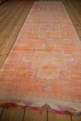 2.5x10.5 Vintage Distressed Oushak Rug Runner // ONH Item 10191 Image 5