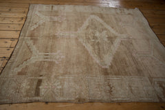 5x5.5 Vintage Distressed Oushak Square Rug // ONH Item 10193 Image 5