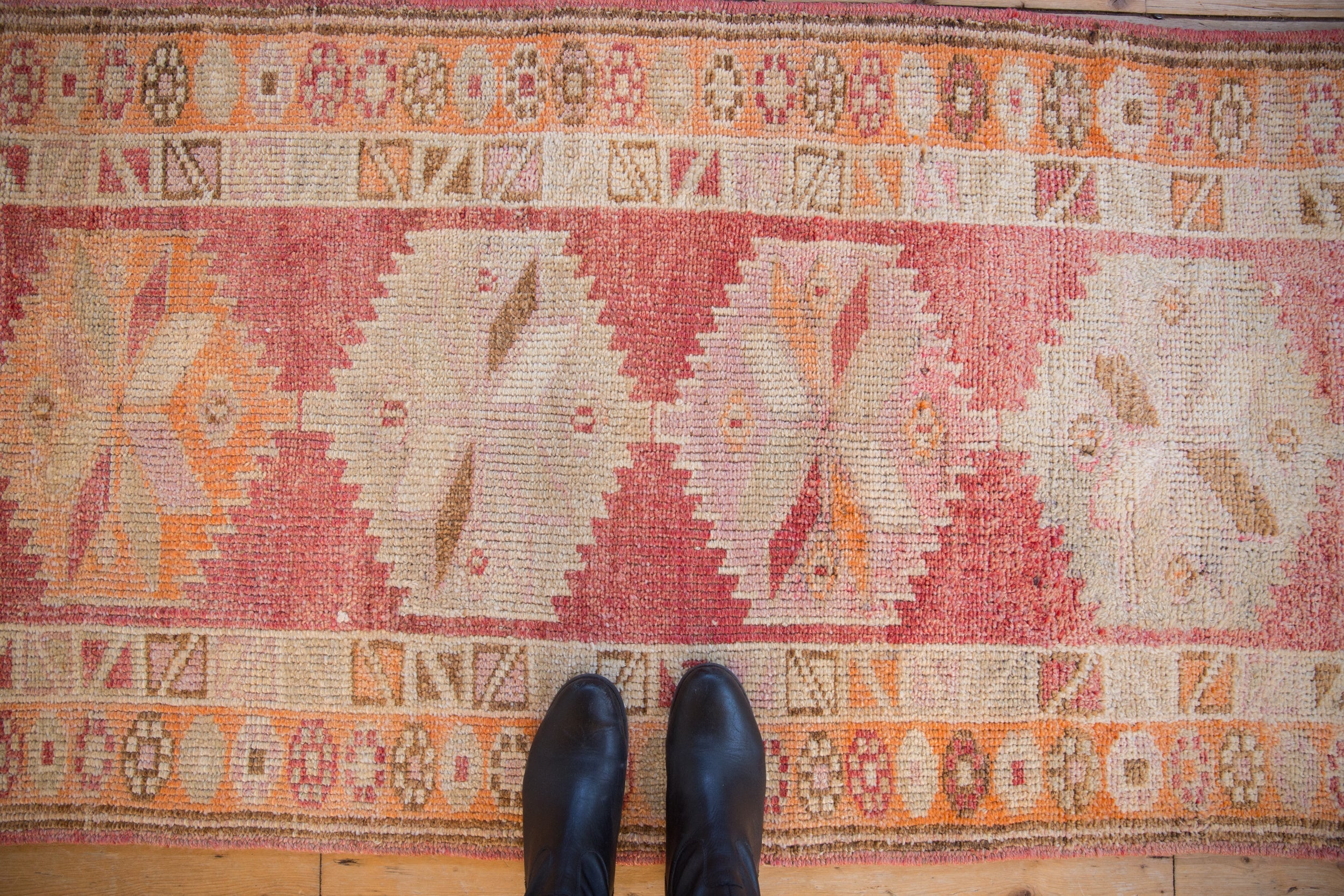 2.5x12 Vintage Distressed Kurd Rug Runner // ONH Item 10200 Image 1