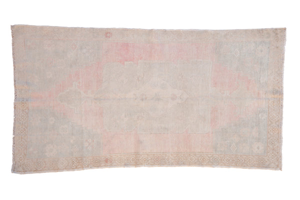 4x8 Vintage Distressed Oushak Rug Runner // ONH Item 10203