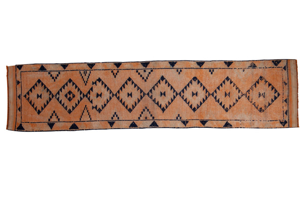 3x12 Vintage Distressed Kurd Rug Runner // ONH Item 10206