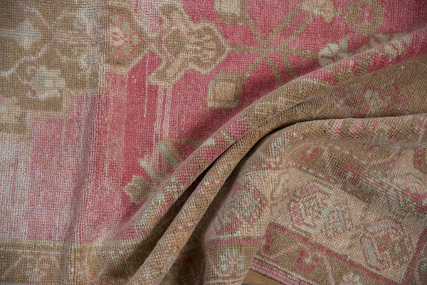 4x8.5 Vintage Distressed Oushak Rug Runner // ONH Item 10207 Image 6