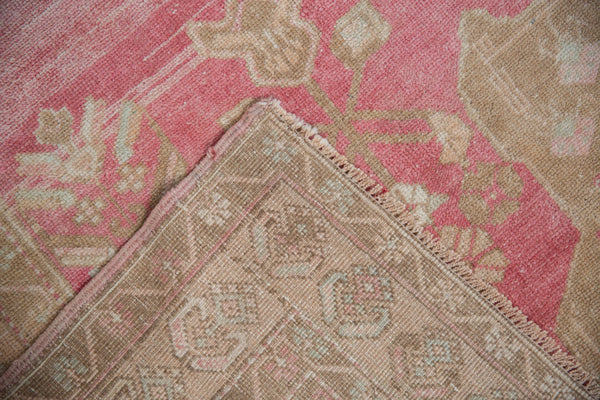 4x8.5 Vintage Distressed Oushak Rug Runner // ONH Item 10207 Image 7
