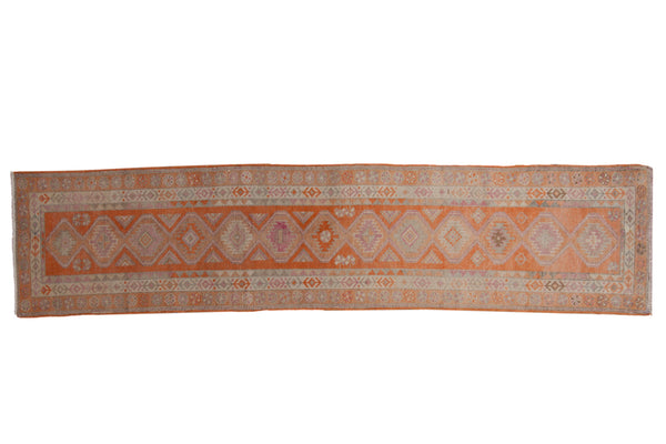2.5x11 Vintage Distressed Kurd Rug Runner // ONH Item 10209