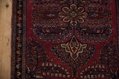 2x2.5 Vintage Fine Sarouk Square Rug Mat // ONH Item 10215 Image 4