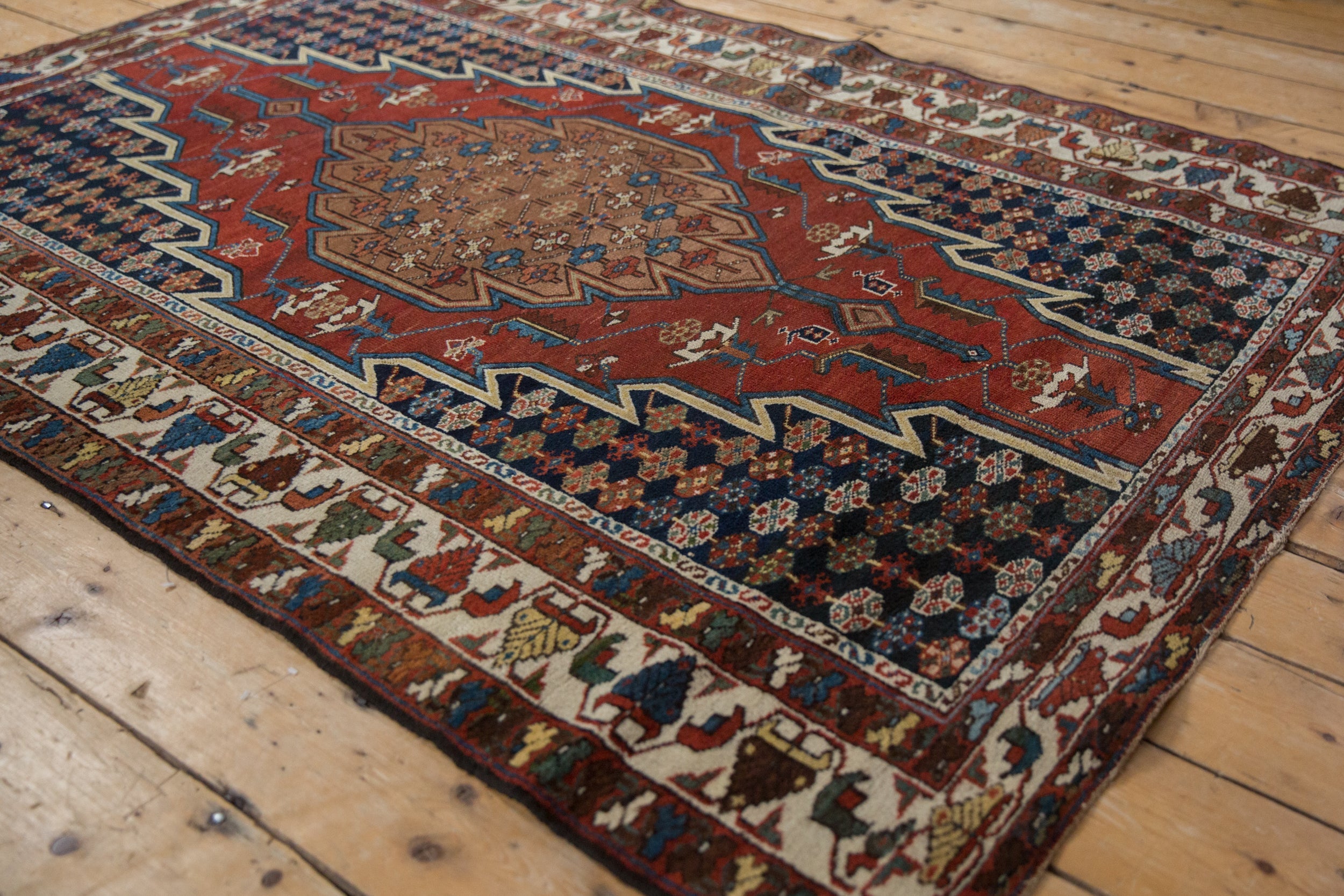 4x6.5 Vintage Fine Hamadan Rug // ONH Item 10217 Image 1