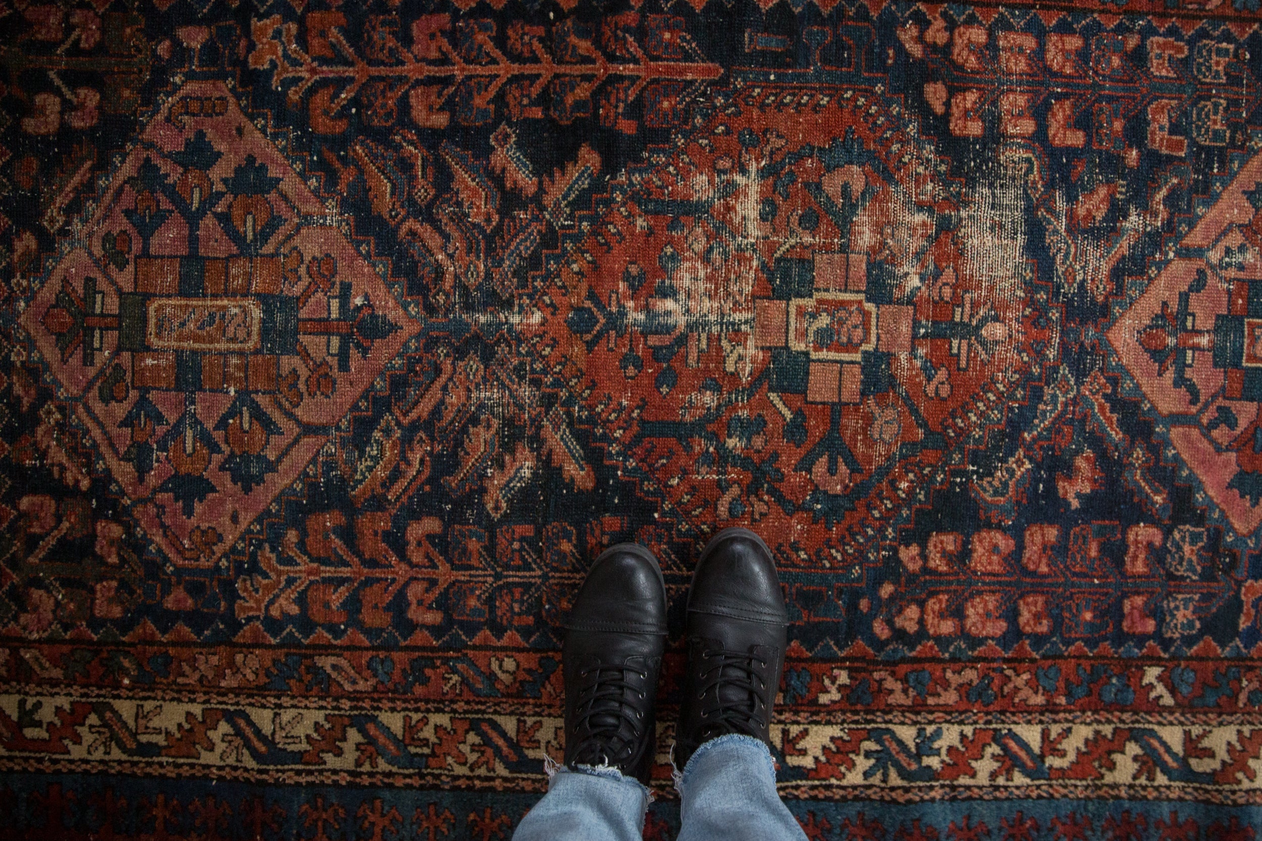 3.5x6 Vintage Fine Mehreban Rug // ONH Item 10220 Image 1