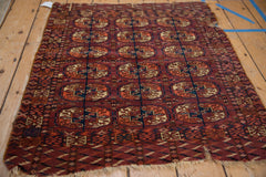 2.5x3.5 Antique Fine Turkmen Rug // ONH Item 10224 Image 4