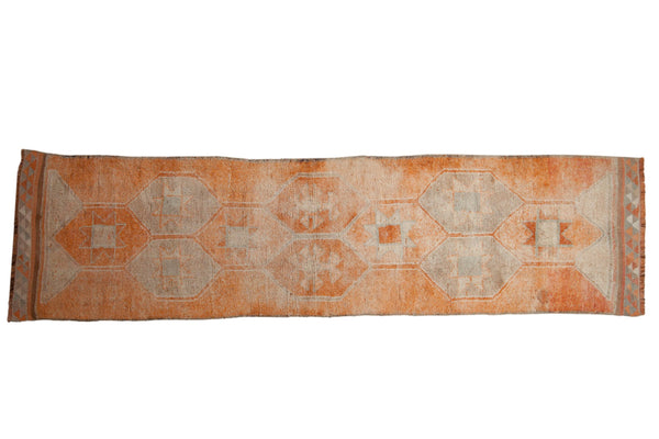 3x12 Vintage Distressed Kurd Rug Runner // ONH Item 10231