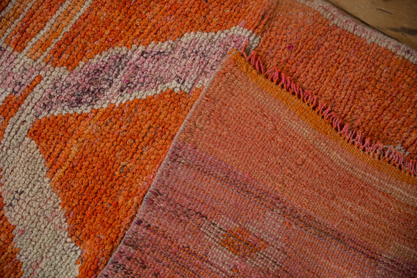 3x9.5 Vintage Distressed Kurd Rug Runner // ONH Item 10235 Image 8