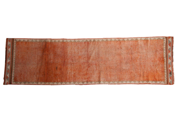 3x11 Vintage Distressed Kurd Rug Runner // ONH Item 10238