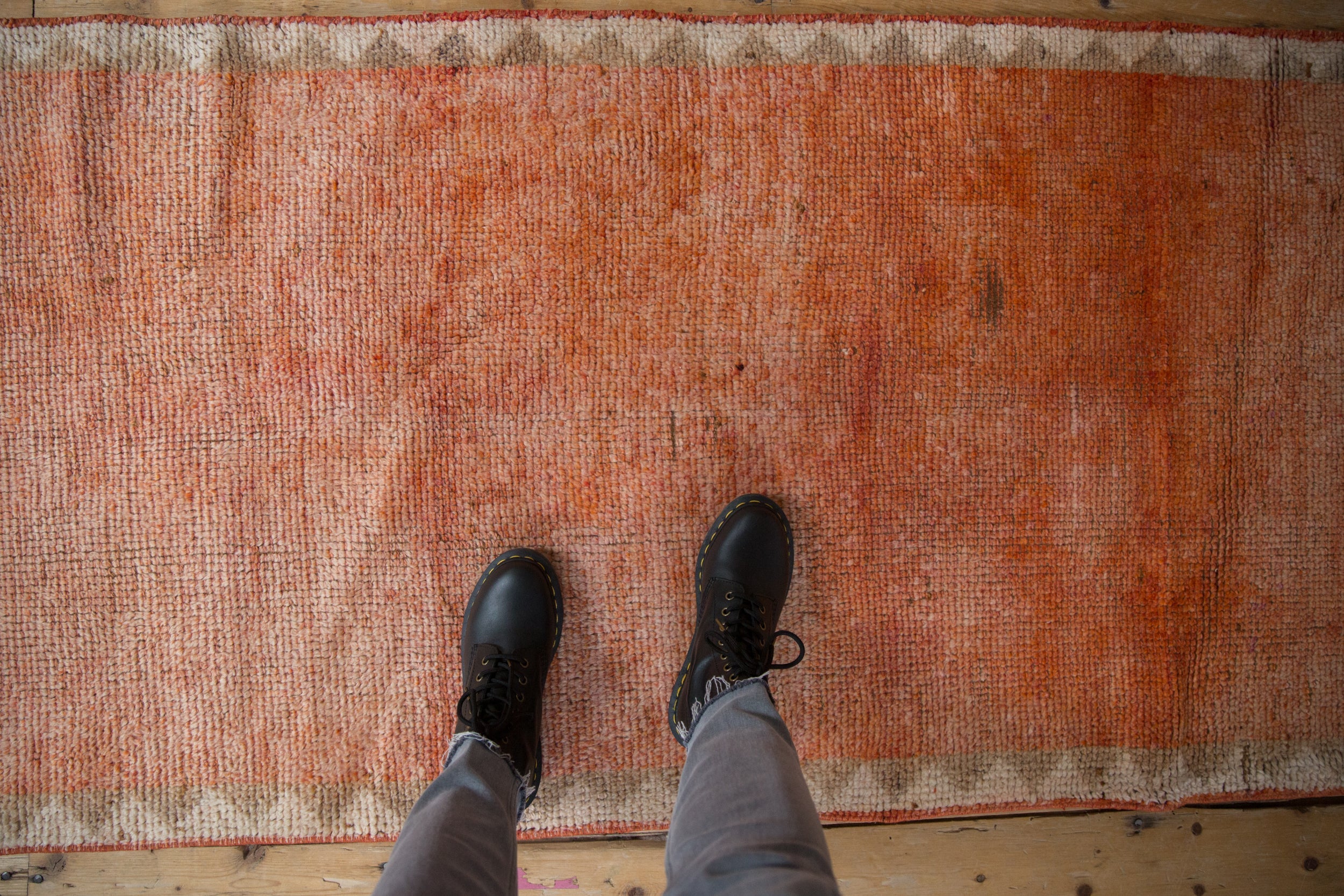 3x11 Vintage Distressed Kurd Rug Runner // ONH Item 10238 Image 1