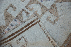 3x11.5 Vintage Distressed Kurd Rug Runner // ONH Item 10239 Image 8