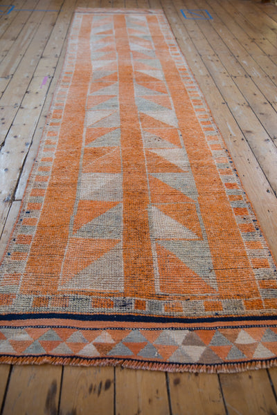 3x12 Vintage Distressed Kurd Rug Runner // ONH Item 10241 Image 2