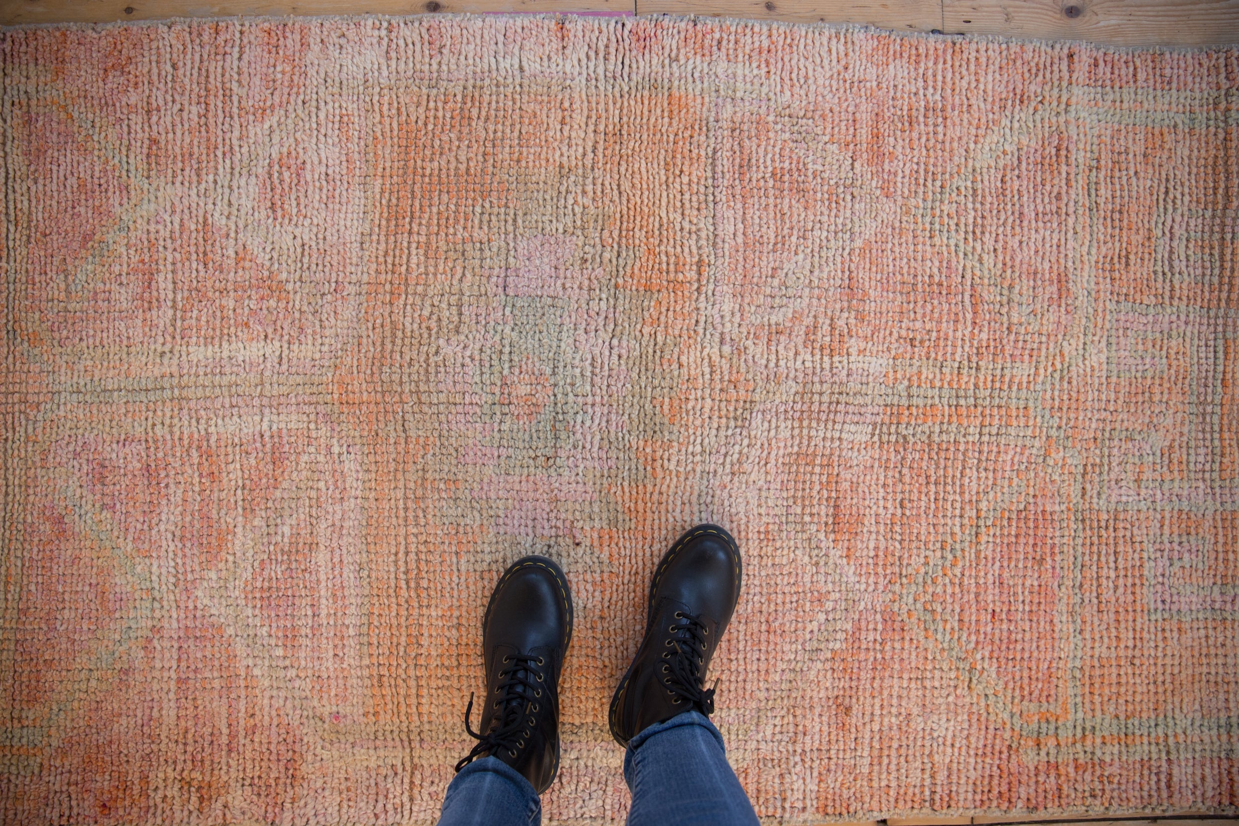 3.5x10 Vintage Distressed Kurd Rug Runner // ONH Item 10245 Image 1