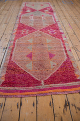 3x10.5 Vintage Distressed Kurd Rug Runner // ONH Item 10247 Image 3
