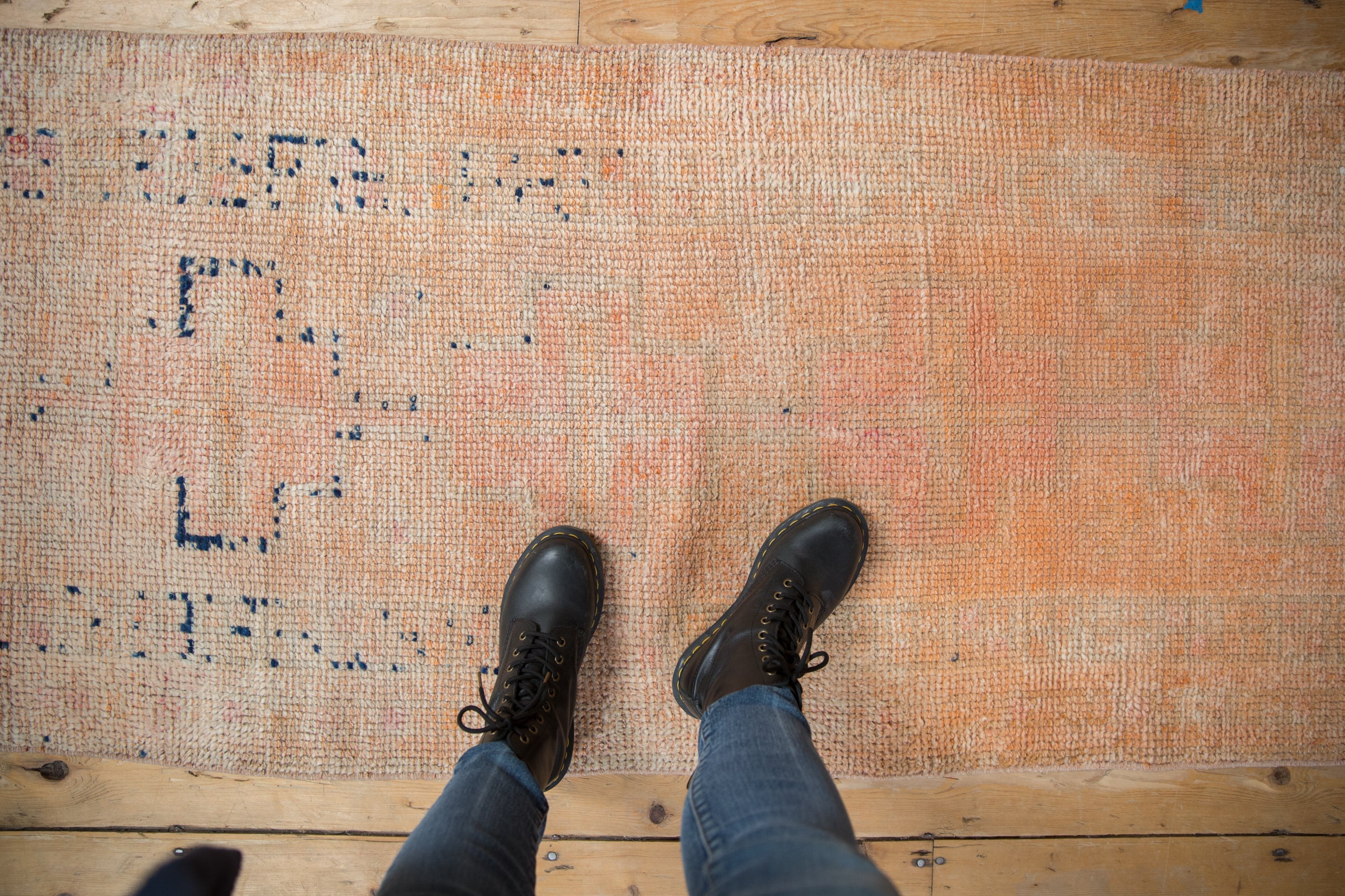 2.5x10.5 Vintage Distressed Kurd Rug Runner // ONH Item 10251 Image 1