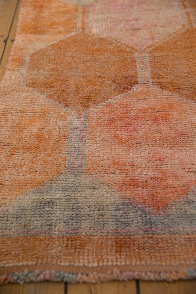 3x11.5 Vintage Distressed Kurd Rug Runner // ONH Item 10252 Image 3