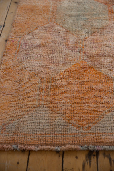 3x11.5 Vintage Distressed Kurd Rug Runner // ONH Item 10252 Image 6