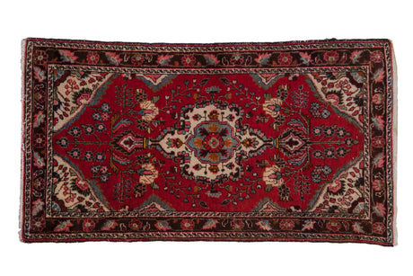 2.5x5 Vintage Dargezine Rug Runner // ONH Item 10254