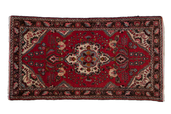 2.5x5 Vintage Dargezine Rug Runner // ONH Item 10254