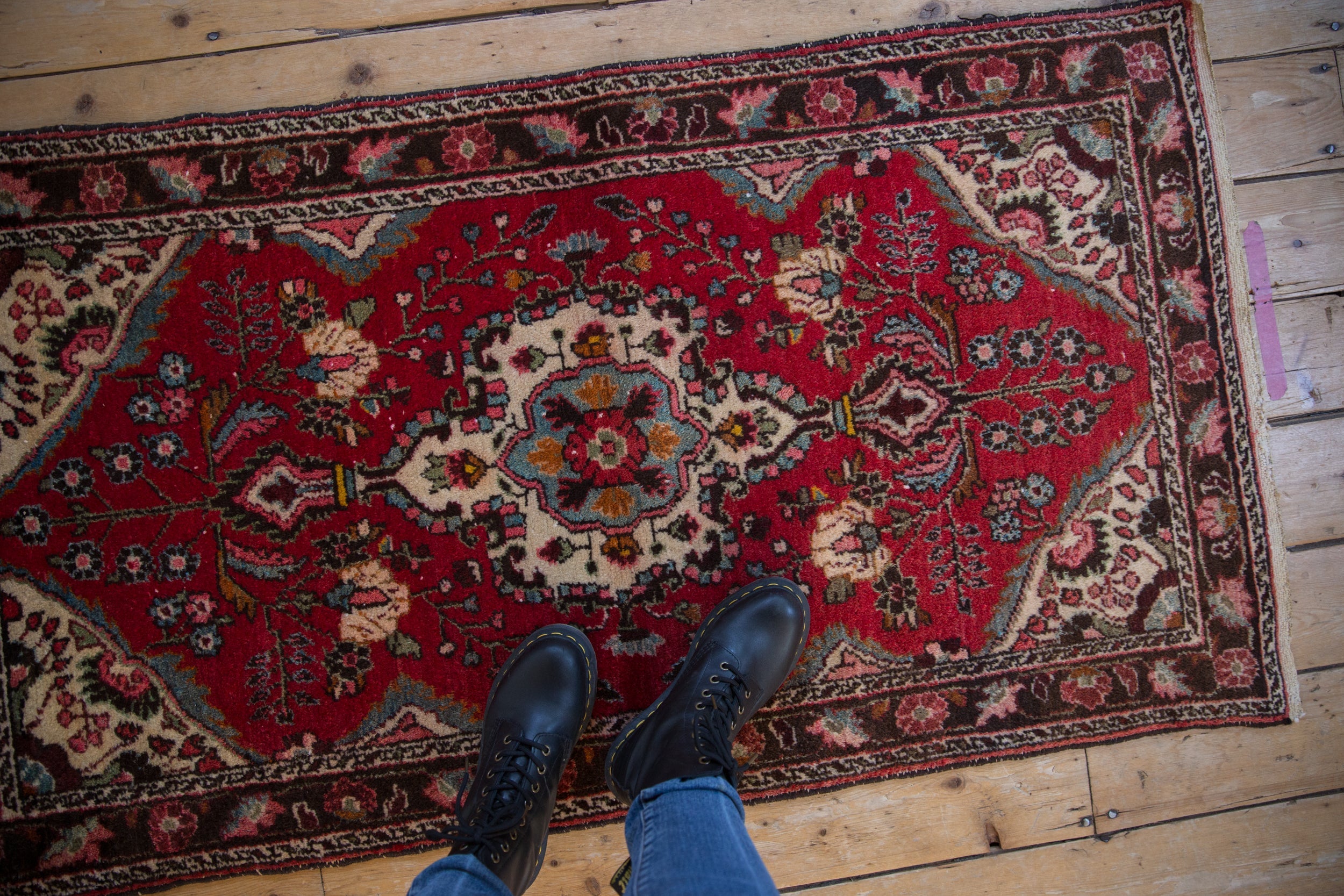 2.5x5 Vintage Dargezine Rug Runner // ONH Item 10254 Image 1