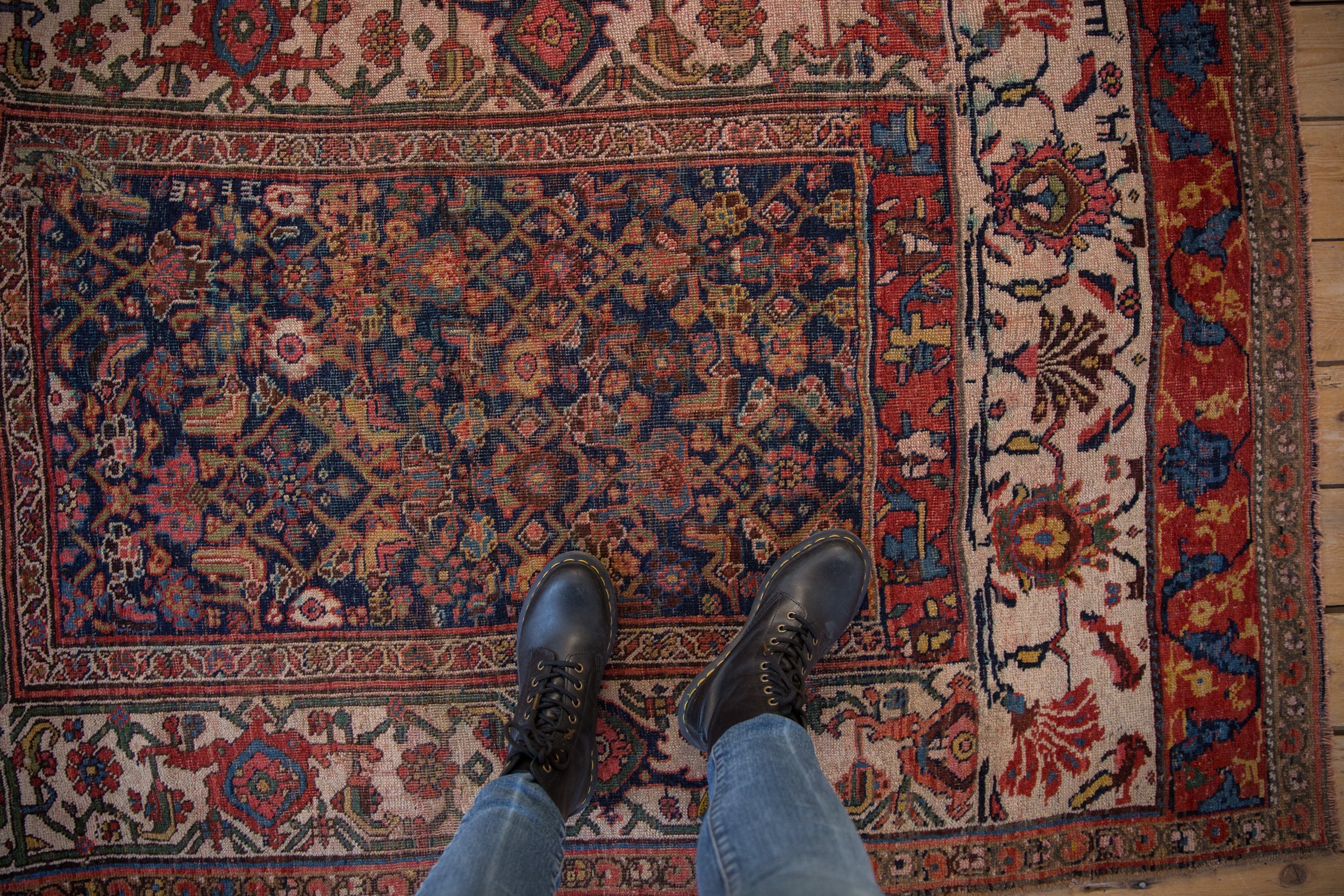 4x5.5 Antique Bijar Rug // ONH Item 10258 Image 1