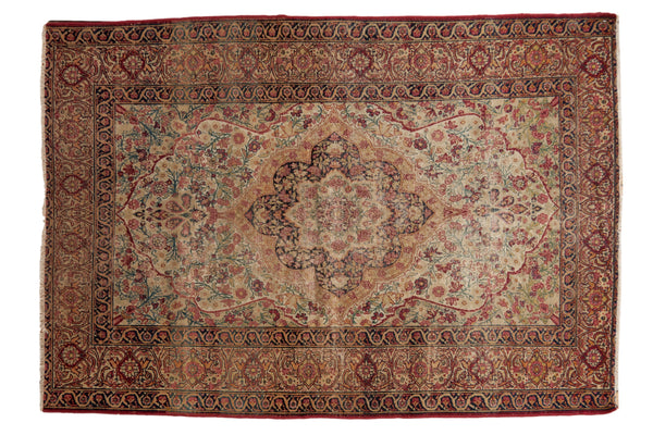 4.5x6.5 Antique Fine Kerman Rug // ONH Item 10261