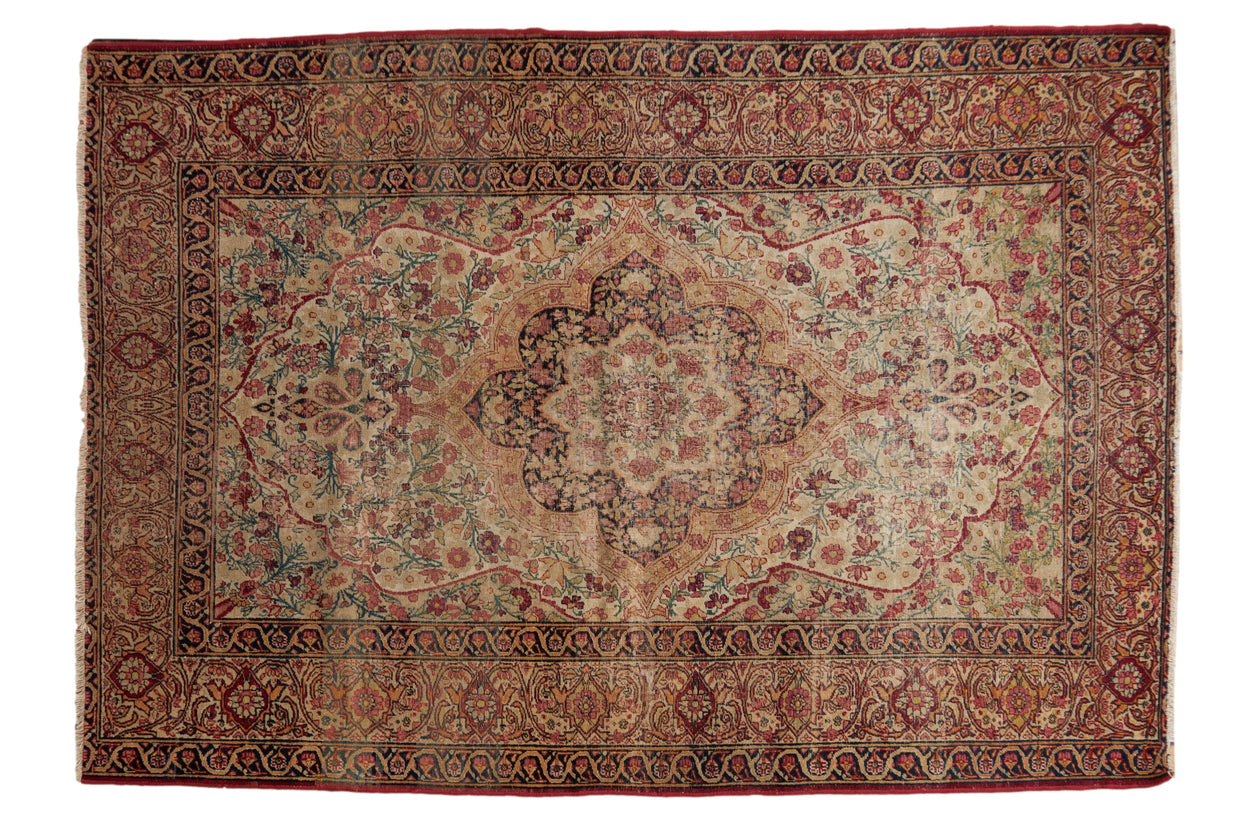4.5x6.5 Antique Fine Kerman Rug // ONH Item 10261