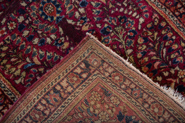 2.5x5 Vintage Fine American Sarouk Rug Runner // ONH Item 10262 Image 6