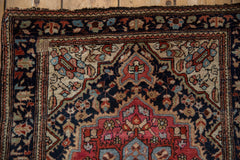 2x2.5 Antique Fine Farahan Sarouk Square Rug Mat // ONH Item 10265 Image 5