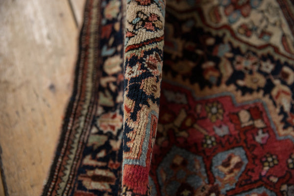 2x2.5 Antique Fine Farahan Sarouk Square Rug Mat // ONH Item 10265 Image 8