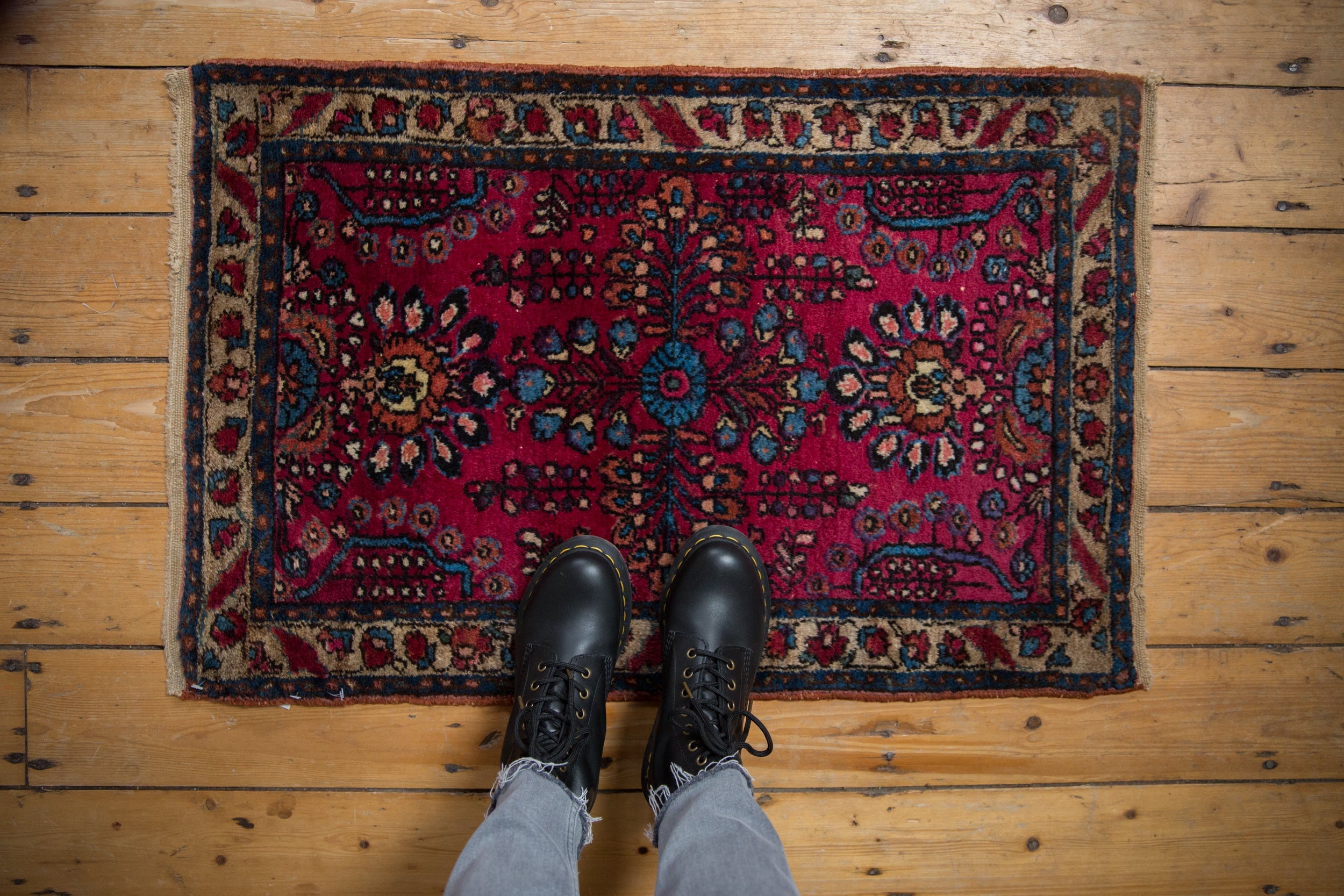 2x3 Vintage Fine Lilihan Rug Mat // ONH Item 10266 Image 1