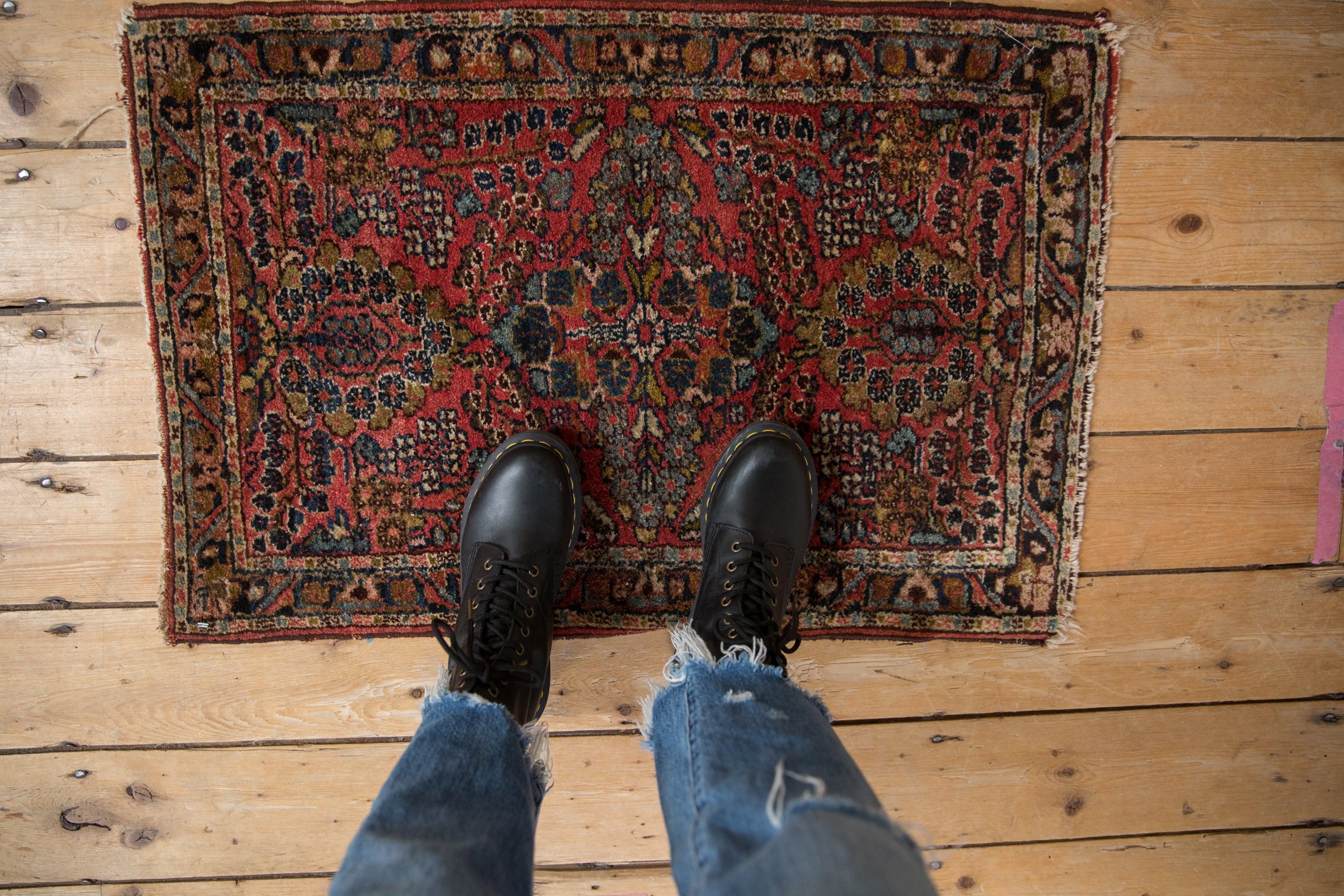 2x3 Vintage Fine Lilihan Rug Mat // ONH Item 10309 Image 1