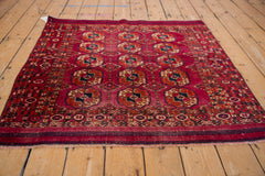3.5x4 Vintage Turkmen Square Rug // ONH Item 10318 Image 3