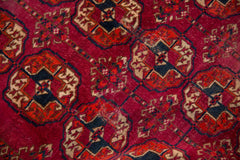 3.5x4 Vintage Turkmen Square Rug // ONH Item 10318 Image 5