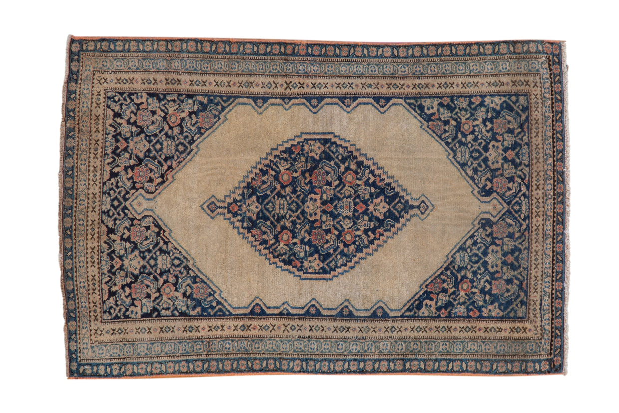 2x3 Antique Senneh Rug Mat // ONH Item 10321